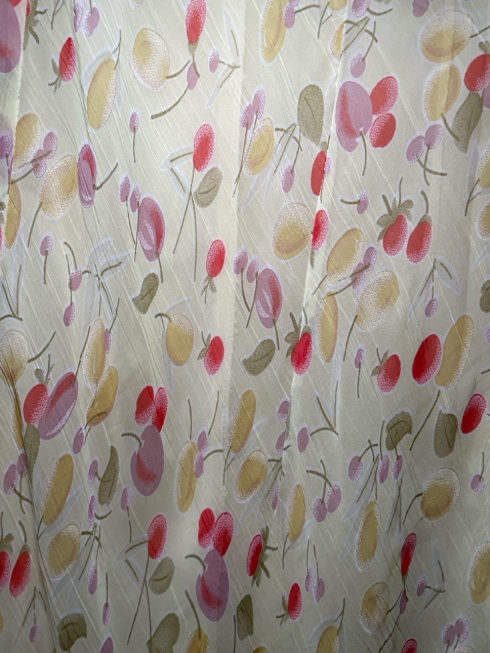 Vintage 90s DINO fruit dress-Size M - Picture 3 of 12